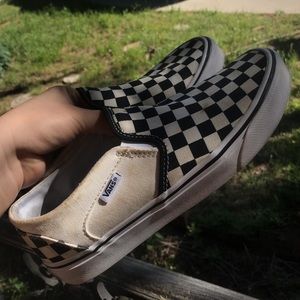 Checkered Vans